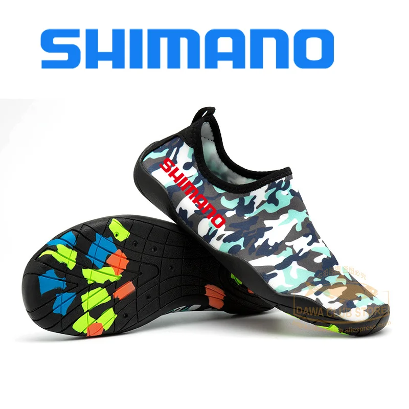 

2021 SHIMANO Fishing Shoes Hiking Sports Men Wading Shoes Summer Breathable Quick Dry Fishing Shoes Outdoor Beach Swimming Shoes