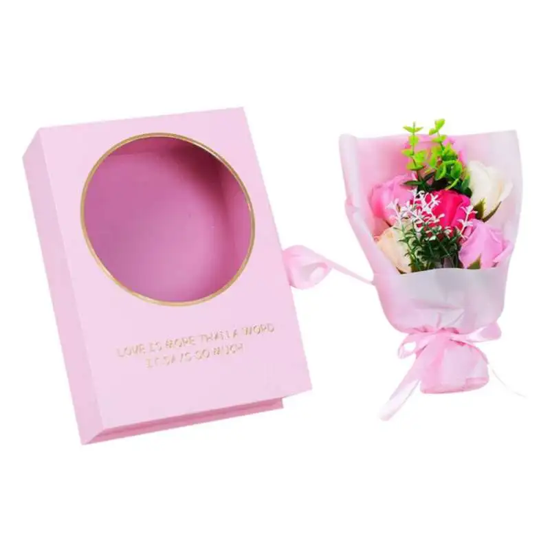 Bath Body Petal Rose Flower Soap Wedding Decoration Gift Best For Anniversary Valentine's Day |