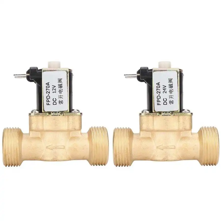 Электромагнитный клапан/4 дюйма нормально открытый латунный электромагнитный