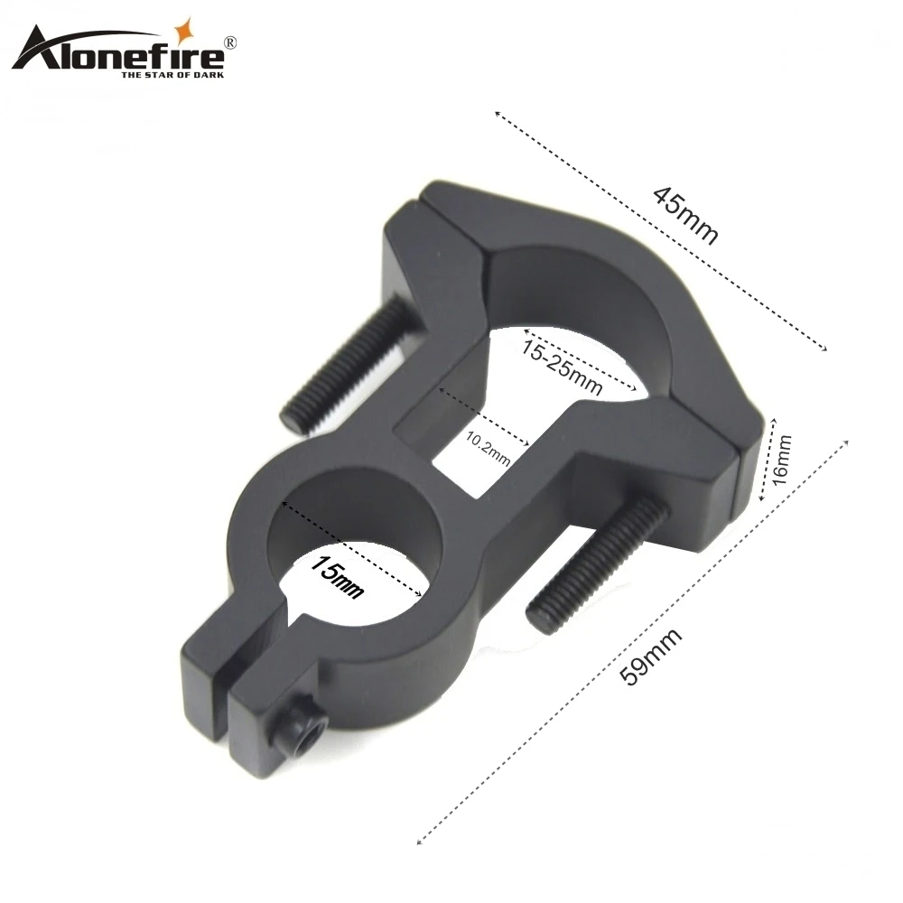 Alonefire T2004 15-25 мм двойной кольцевой адаптер кронштейн для прицела лазерный тактический легкие крепления для оружия охотничьи крепления аксессуары