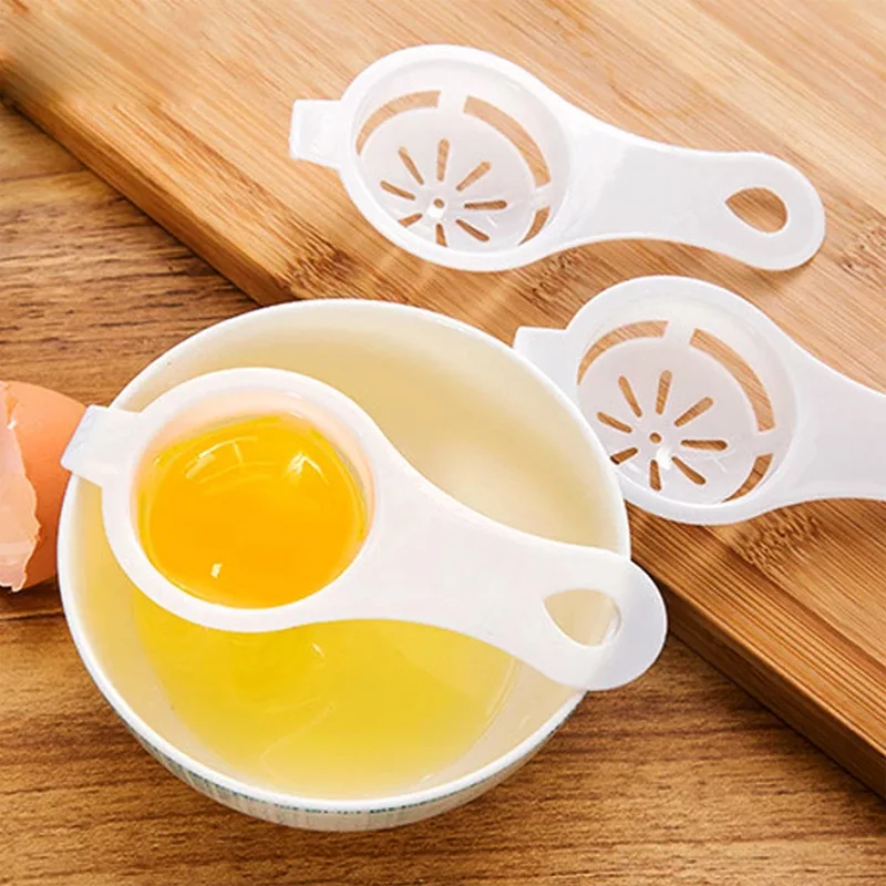 

Egg Strainer Egg White Yolk Separator Household Egg Divider Kitchen Gadgets Utensils Accessories Cooking Tools Baking Supplies