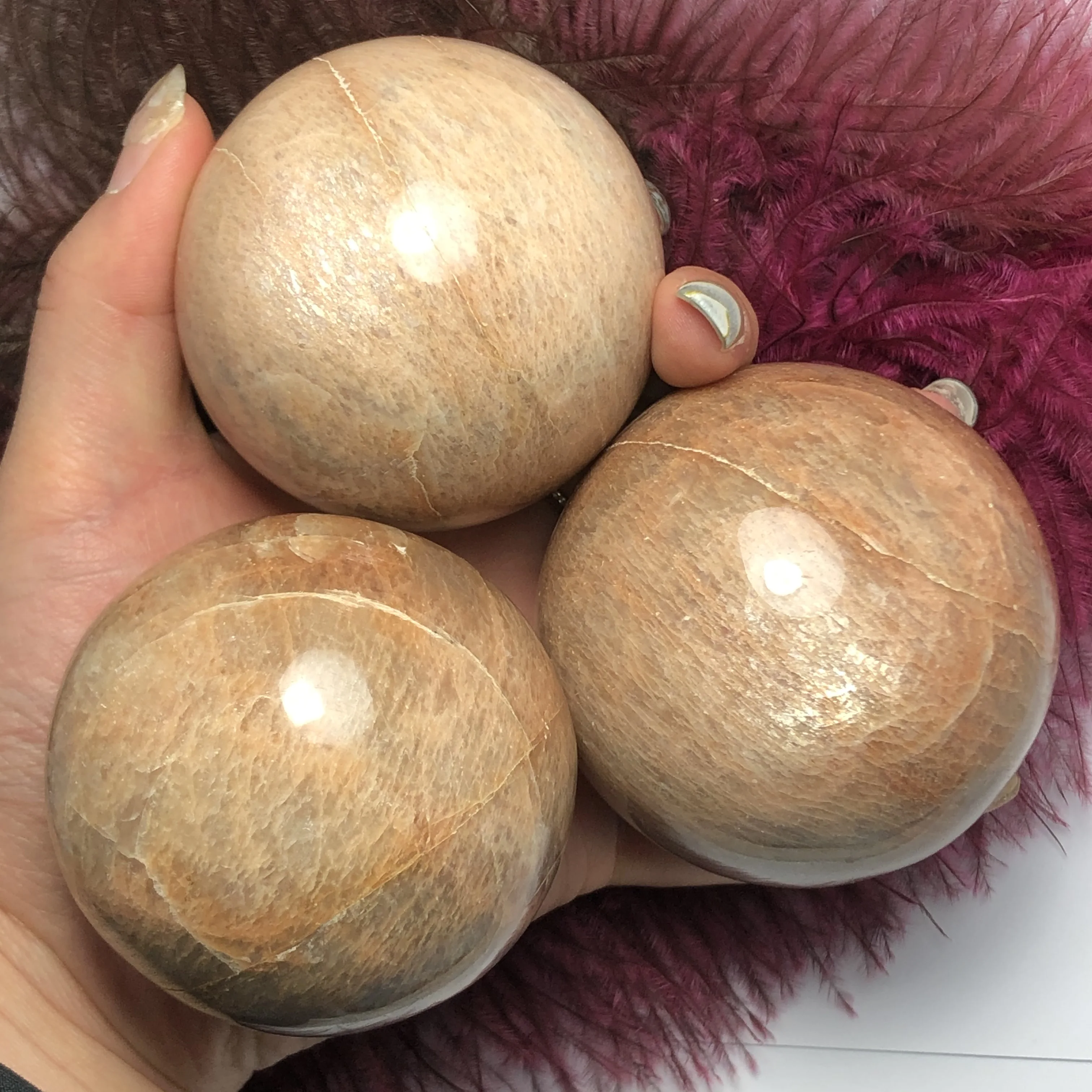 Натуральный черный лунный камень сфера кварц Минеральные Кристаллы драгоценные