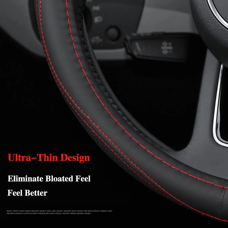 

Car Steering Wheel Cover Set for Ford Ranger Fiesta Focus Everest EcoSport Kuga 2020 2019 Breathable Car Styling Accessories