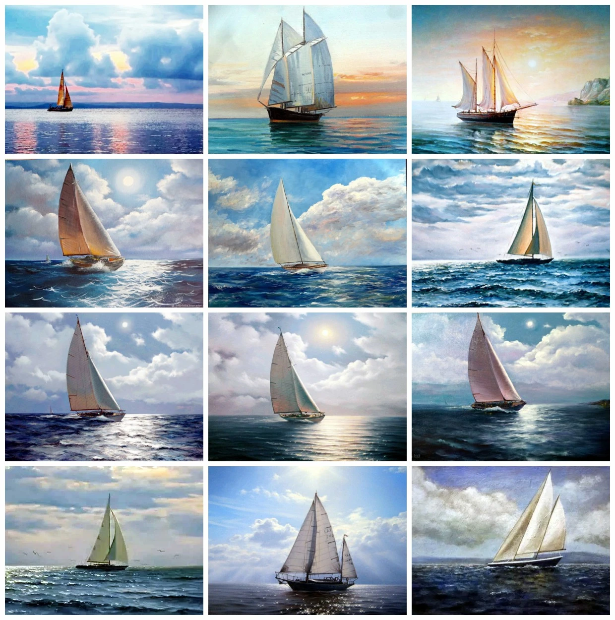 

EverShine алмазная вышивка Корабль вышивка крестом алмазная мозаика Пейзаж картина стразы хобби подарок декор для дома