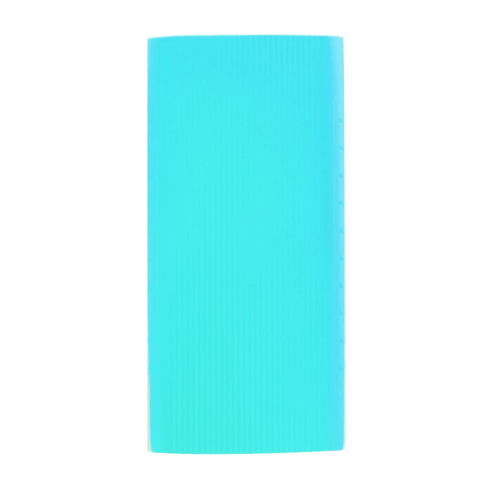 Blue Новинка 1 шт силиконовый чехол для внешнего аккумулятора 10000 мАч для xiaomi модель PLM09ZM - Цвет: Blue