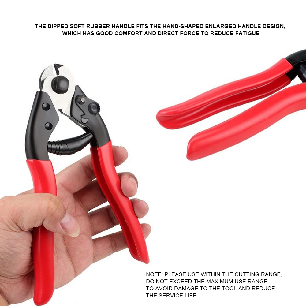 

Stainless Steel Bike Cable Cutter Bike Brake Shift Wire Pliers for Brake Cable Ducts, Spare Cables, Cores Bicycle Repair Tools