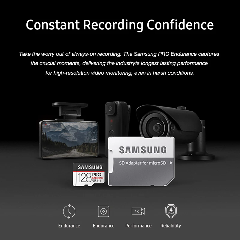 SAMSUNG Micro SD карта памяти класс 10 32 ГБ 64 128 ГБ|Карты памяти| |