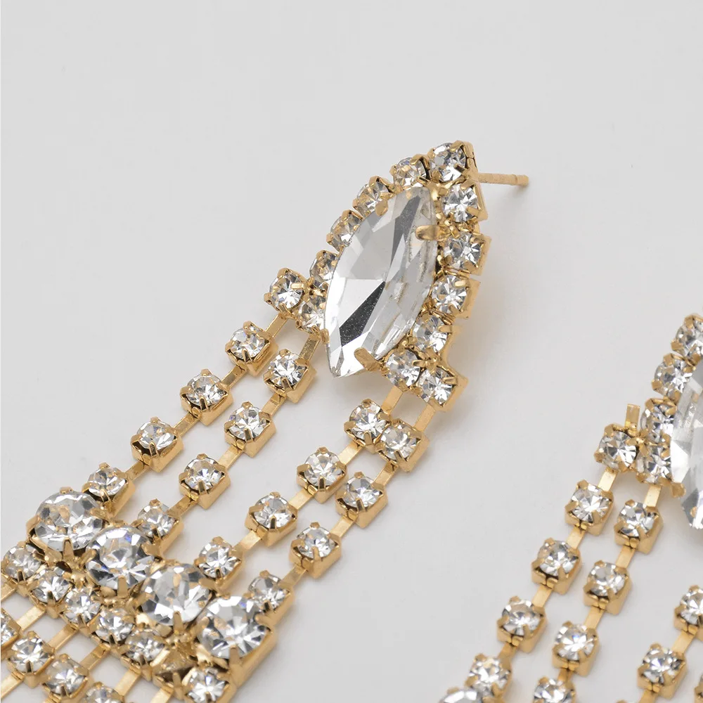 Модные ювелирные изделия в стиле &quotБохо&quot новые женские кристаллы Rhinestone линии