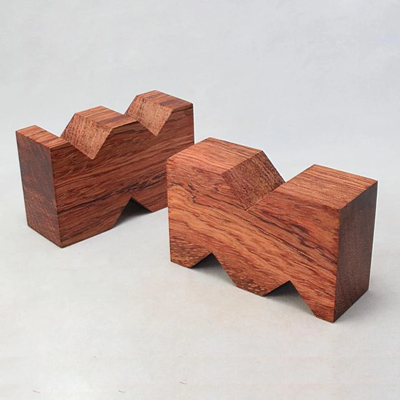 

Деревянная подставка для динамиков из розового дерева, изоляция шипов конусная стойка, 3 шт.