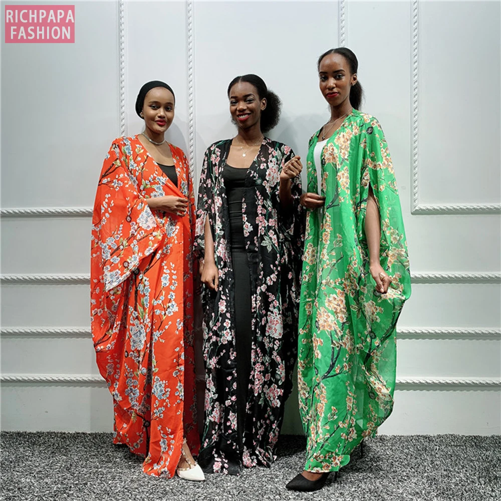 Арабское кимоно Дубай Abaya хиджаб мусульманское платье африканские платья для