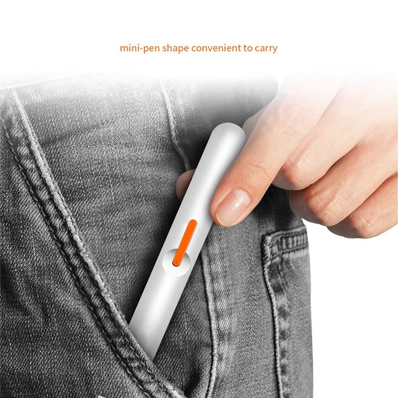 

USB Charging Nose Hair Trimmer Mute Motor Cordless Electric Nose Ear Hair Trimmer for Men Women Double Edge Blades Painless Trim