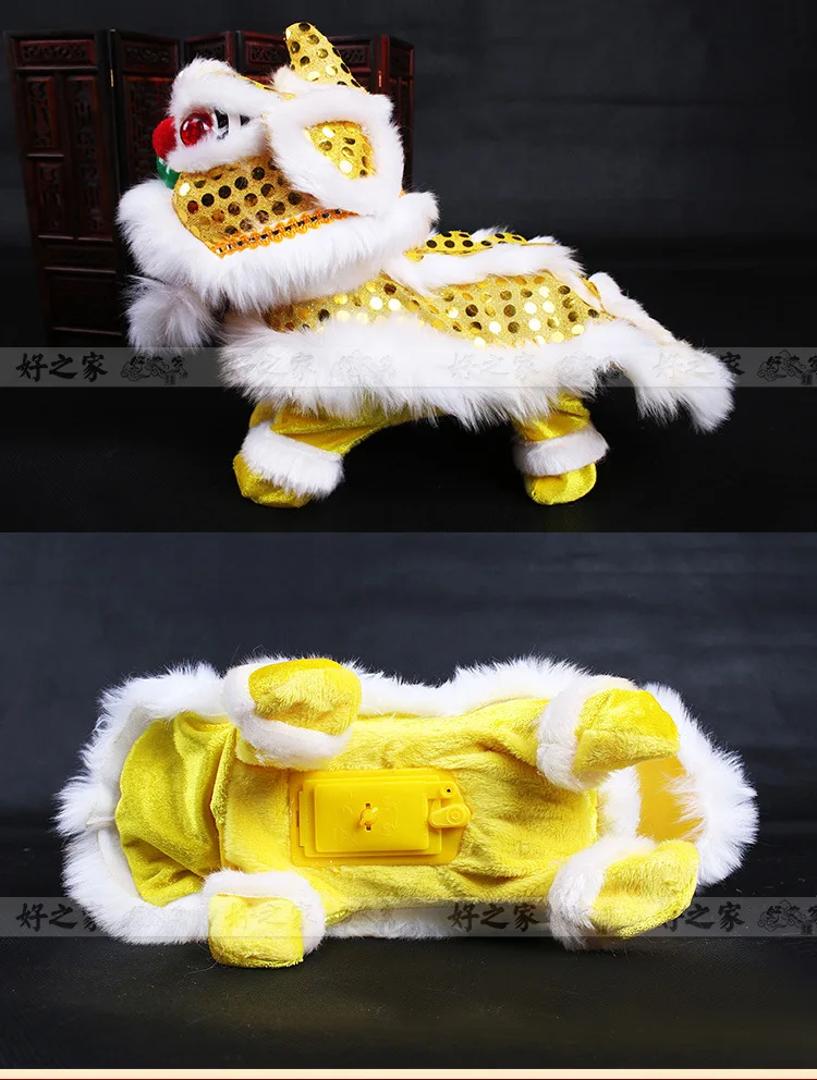 Электрическая плюшевая игрушка лев электрическая Zhaocai Лев детский подарок