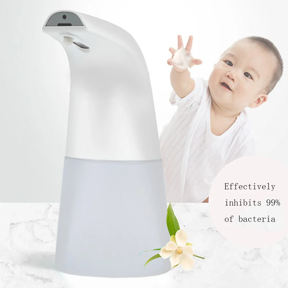 

250ml Automatic Soap Liquid Dispenser IR Touchless Handsfree Bathroom Kitchen