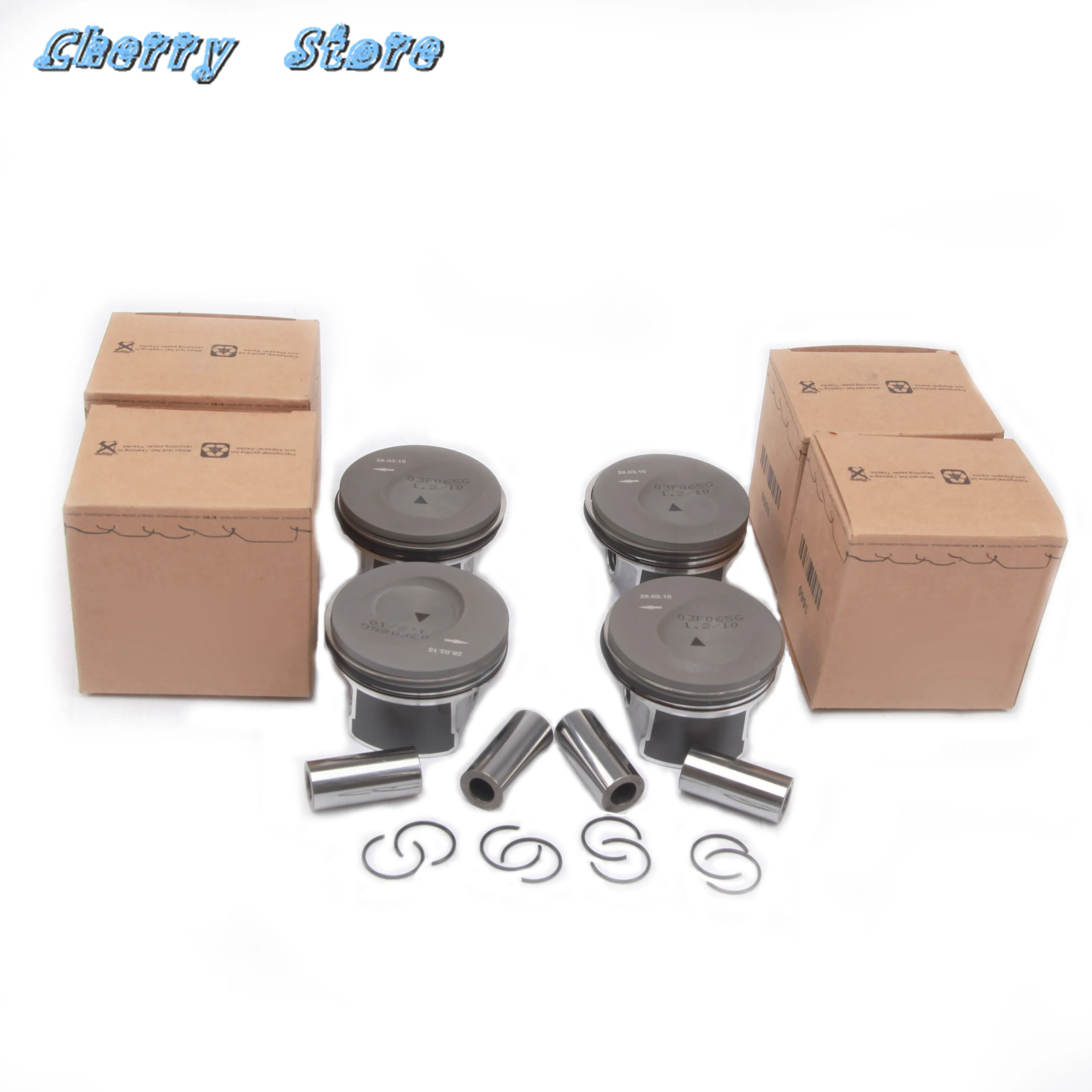 Поршень и кольцо двигателя в сборе новинка 03F107065A 19 мм Pin для VW Golf Jetta Caddy Skoda Seat Audi A1