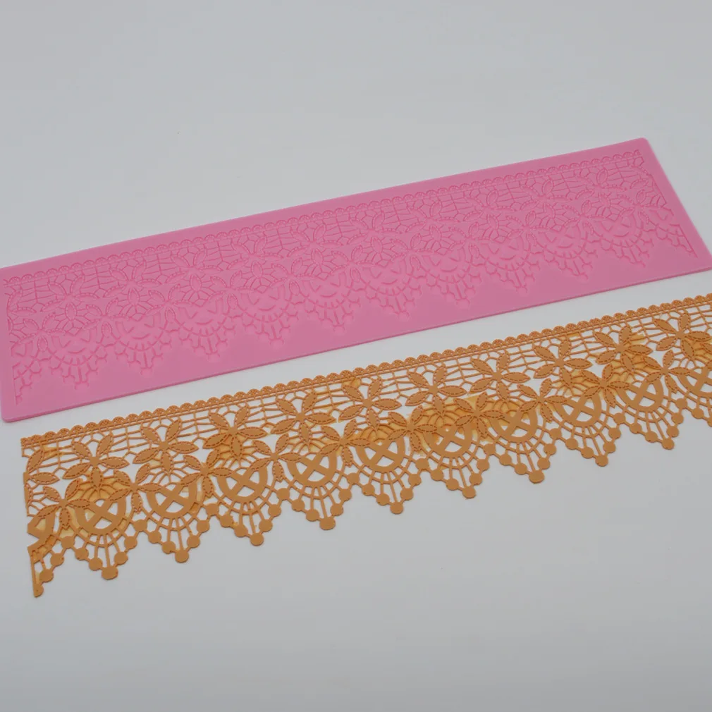 Новинка кружевной коврик силиконовая форма для помадки торта сделай сам