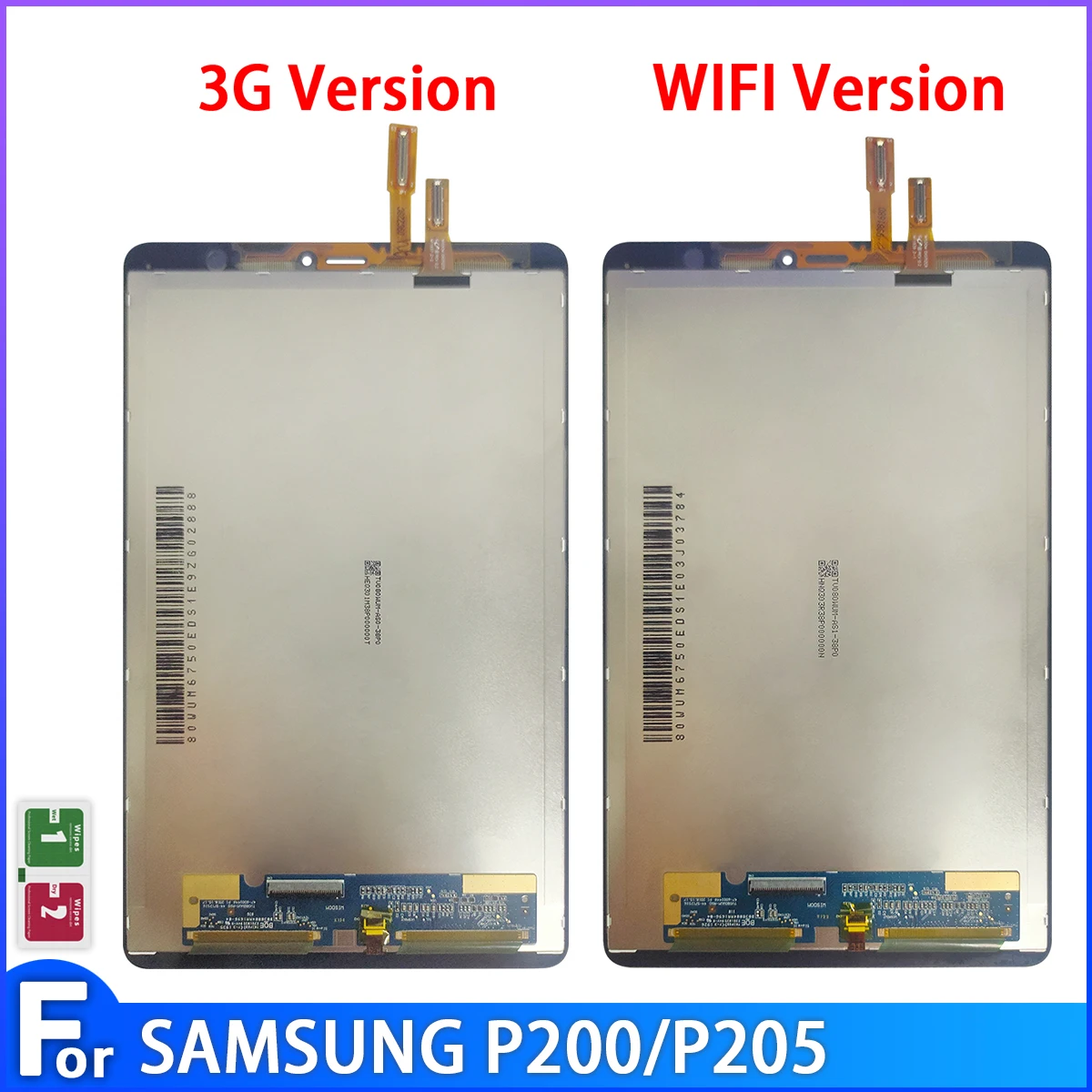 100% Новинка оригинал Samsung Galaxy Tab A 8 0 2019 P200(Wi Fi) P205(3G) SM P200 P205 ЖК монитор сборка