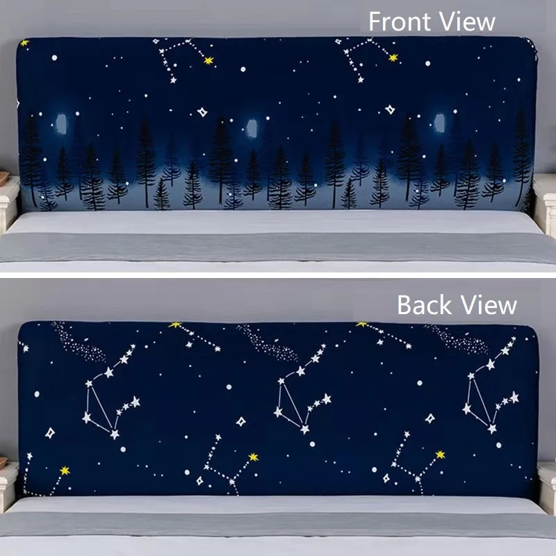 Эластичный универсальный чехол на спинку кровати все включено Heed Cover Европейский