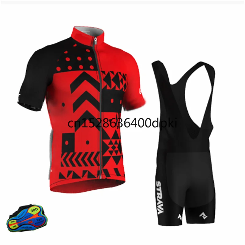 

2021 OEM Велоспорт Джерси STRAVA горный велосипед одежда мужской короткий комплект Ropa Ciclismo велосипедная одежда Велосипедное платье для мужчин