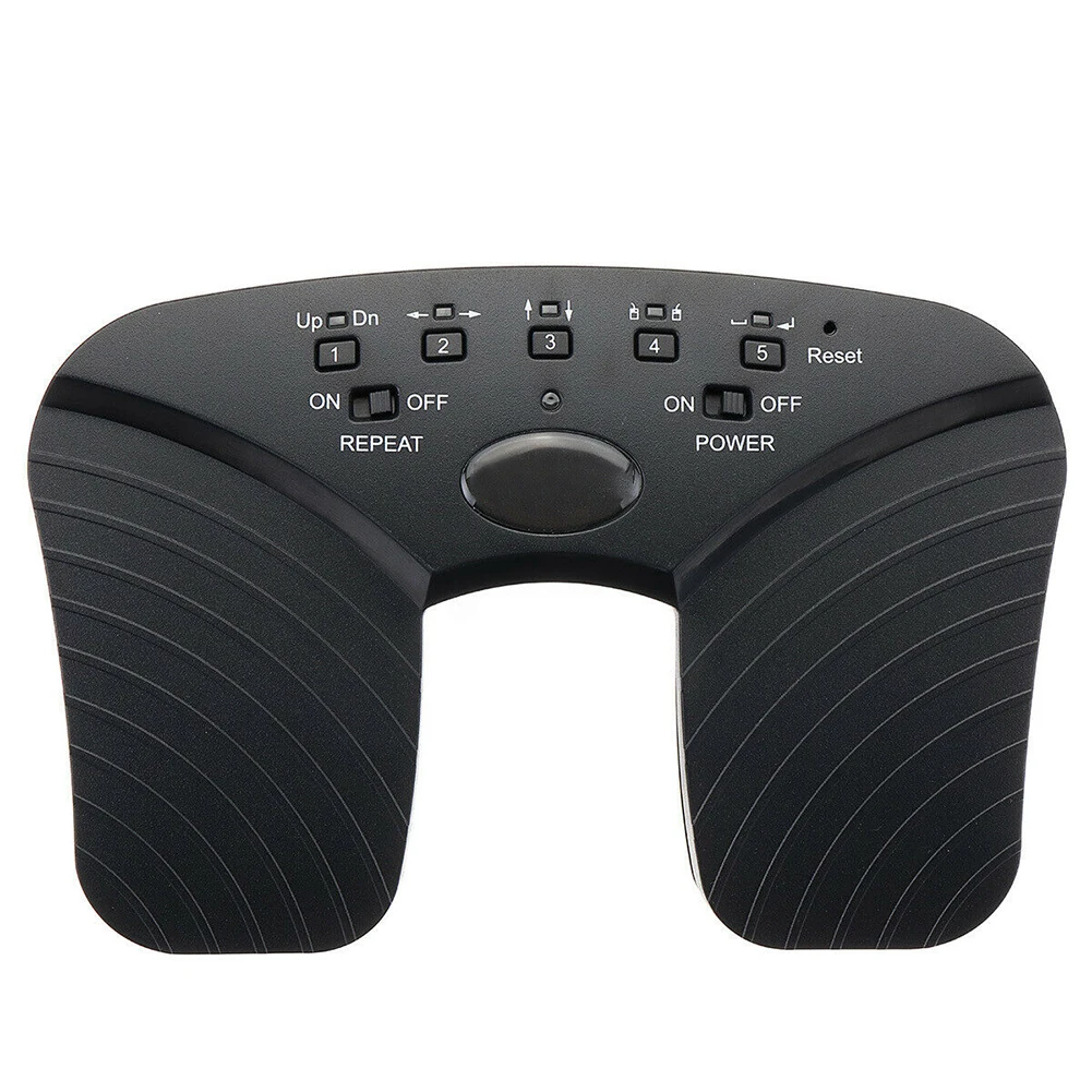 ABS Tablets Accessories Black Music Pedal Rechargeable Practical Guitar Smart Portable Durable Page Flipper Wireless Bluetooth | Спорт и