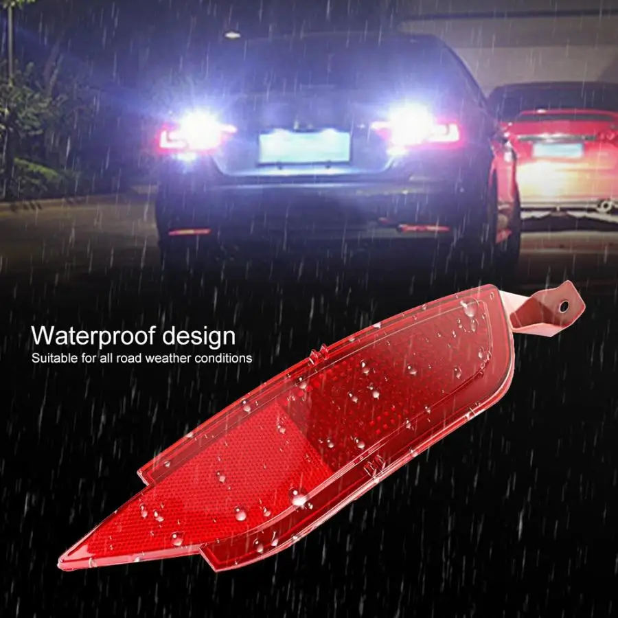 Противотуманная фара для заднего бампера из АБС пластика