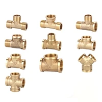 copper pipe fitting connector g12 g34 g1 various specifications adapter for male female threads plumbing accessories