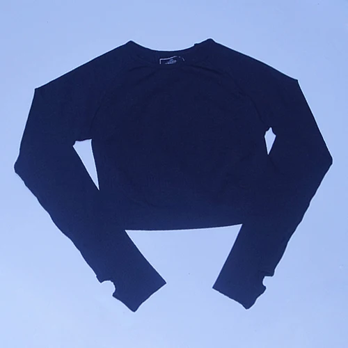Black shirts Vital бесшовный спортивный костюм, спортивный комплект, женская одежда для тренировок, бесшовные леггинсы, спортивный бюстгальтер пуш-ап, укороченный топ с длинными рукавами, комплект из 3 предметов для йоги - Цвет: Black shirts