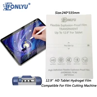 fonlyu hydrogel film hydrolic sheet for tablet laptop screen protective film cutting machine hydrogel plotter repair tools kit