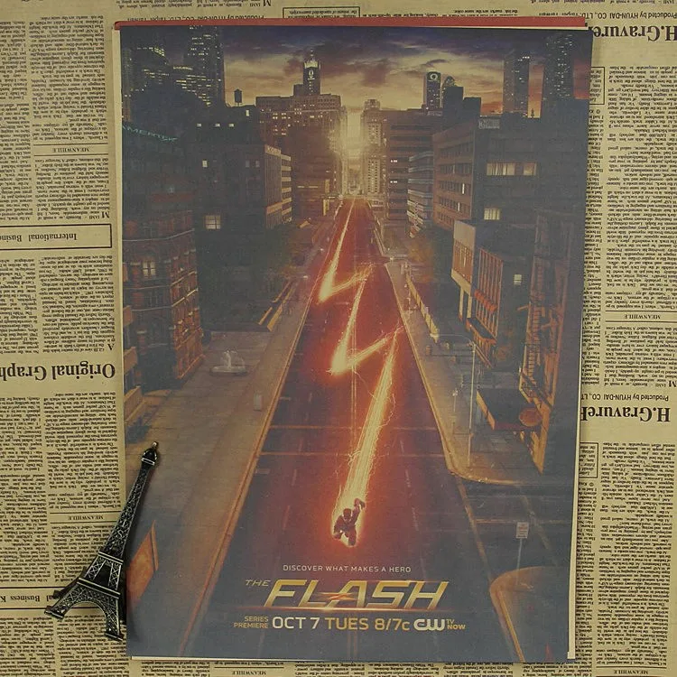 Флэш ТВ плакат DC Лига Справедливости супергерой фильм современная декоративная