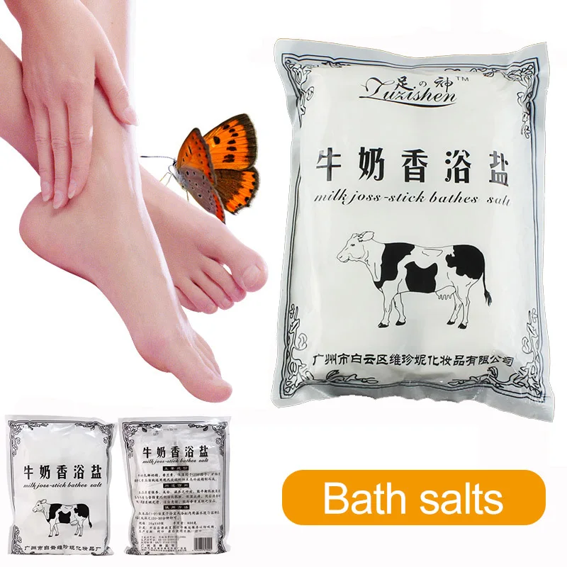 

40 bags Bath Salt With Odors Exfoliating Whitening Moisturize Relaxation Gift Body Skin Care Beauty Shower Skin Spa For Bath