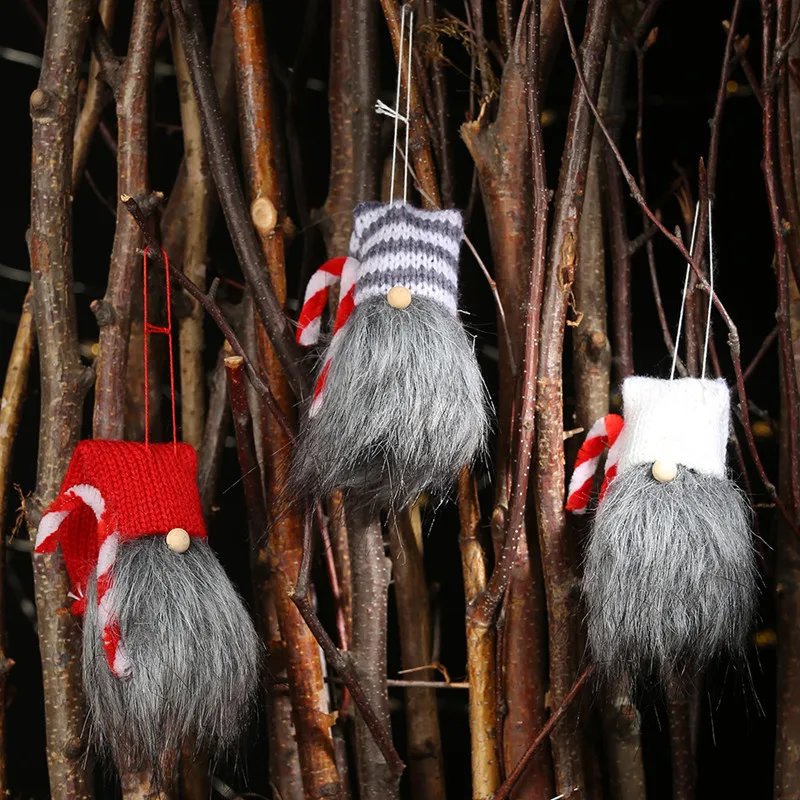 3 шт. рождественские украшения для дома Подвески Navidad елочные украшения висячая кукла Ремесло Декор Noel год подарки
