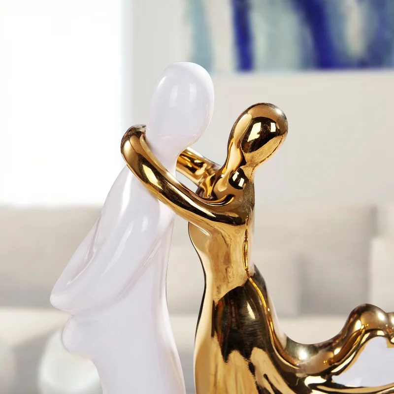 Простые высококачественные серебряные украшения для влюбленных свадебные