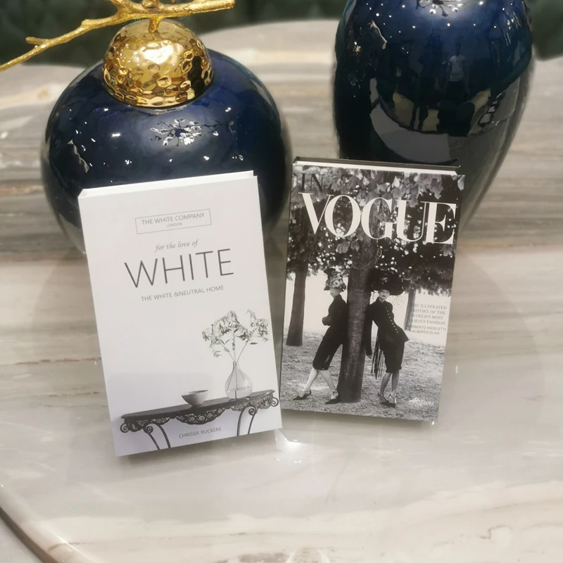 

Fake Books for Decoration New Customize Unopenab Coffee Table Books Storage Box Model Room Hotle Villa Luxury House Home Decore
