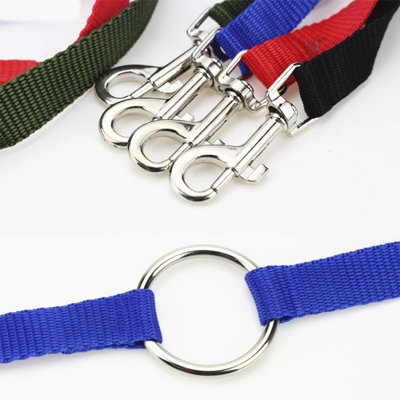 Нейлоновый Поводок для собак два небольших Щенок Кот муфта двойной поводок