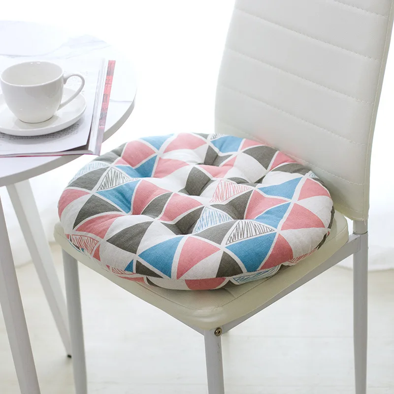Yaapeet Computer Chair Dining Tatami Round Cushion Office Pad Thickening Student Bench Rattan Seat 40*40cm | Дом и сад