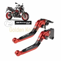 for aprilia shiver 900 shiver900 2017 2018 motorcycle foldable expandable high quality cnc adjustable clutch brake lever