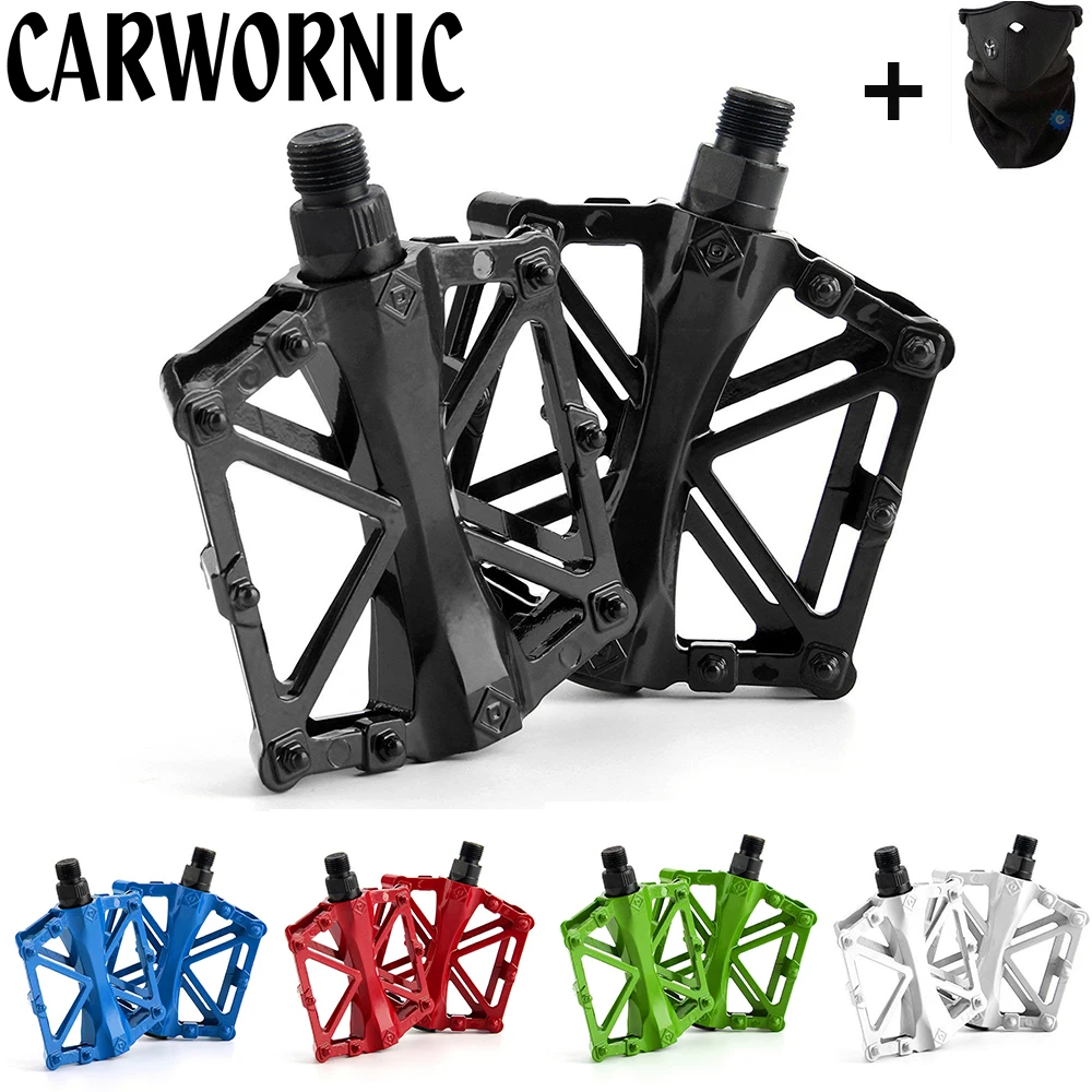 Велосипедные педали для горного велосипеда плоские нейлоновые Нескользящие