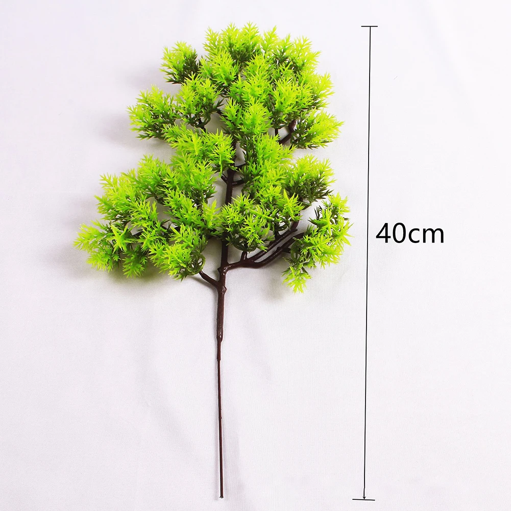1 шт. пластиковая искусственная сосна Cypress растение бонсай декор для сада Дома