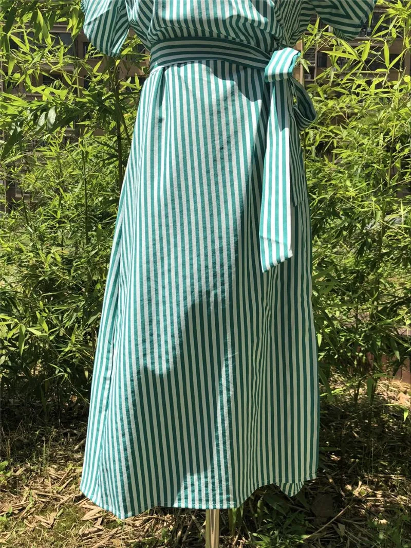 2021 полосатый Плавание пляжный костюм накидка Пляжная туника саронг Robe de пляжная
