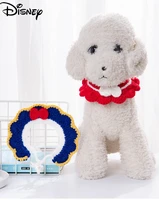 disney fashion cute cartoon bib accessories pet triangle scarf simple and comfortable size pet decoration