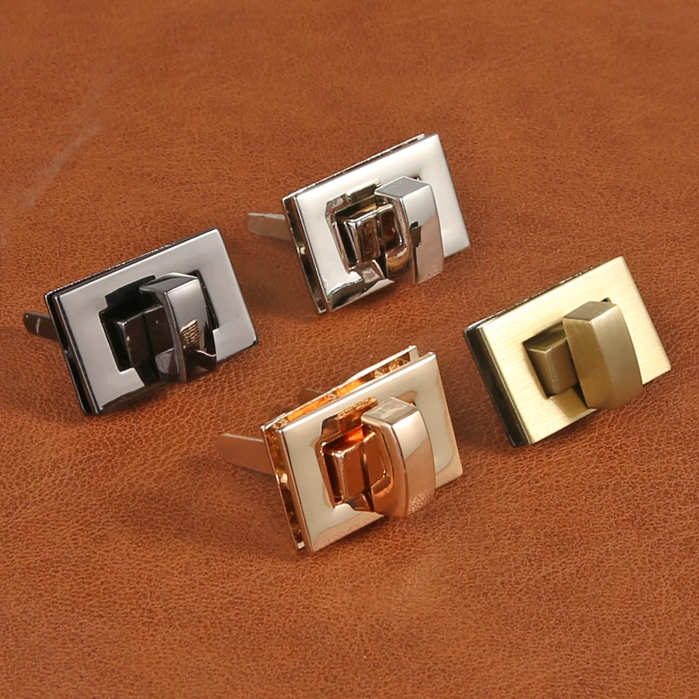 Металлическая квадратная сумка 2 6 см поворотный замок поворотная застежка