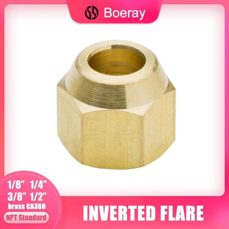 2 шт. 3/16 &quot1/4" 5/16 &quot3/8" 1/2 "медный латунный шланг фитинг SAE 45 колпачок с