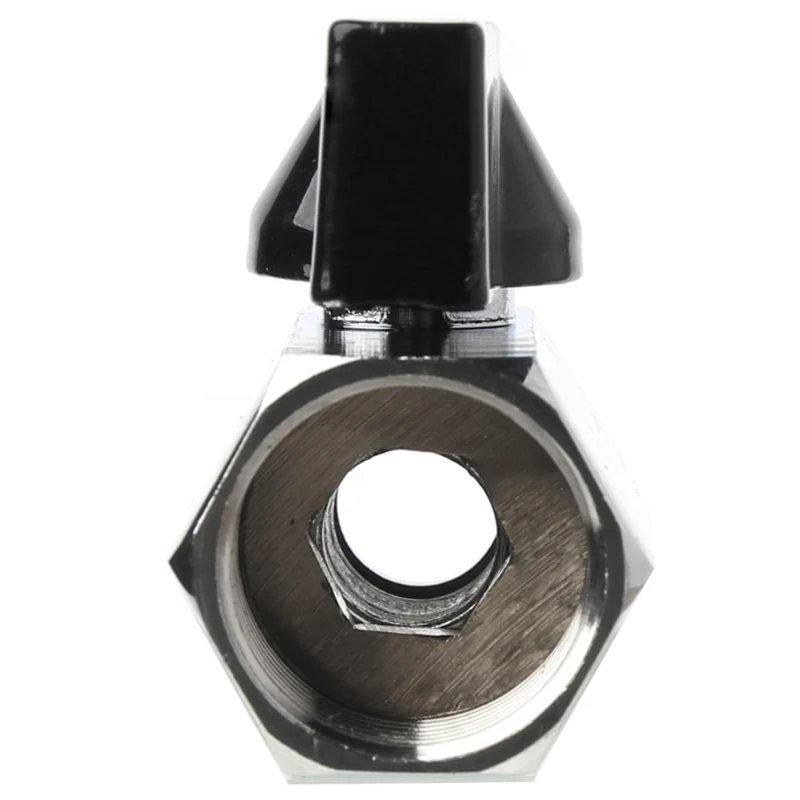 Новый 2 шт шаровой клапан 3/4 (6 точек) внутри и снаружи полированный латунный