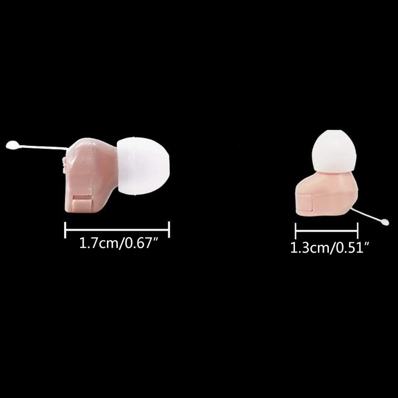 

Mini Sound Amplifier Ear Sound Enhancer Noise Reduction Enhanced Speech Feedback Cancellation