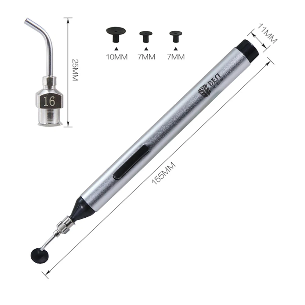 1 шт. IC SMD SMT вакуумная всасывающая ручка Присоска инструмент для поднятия припоя