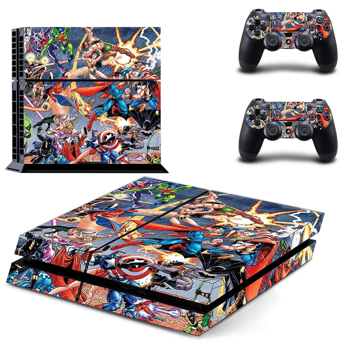Marvel Мстители PS4 наклейка s Play station 4 кожа PS 4 наклейки Наклейки Обложка для playstation 4 PS4 консоль и контроллер кожи