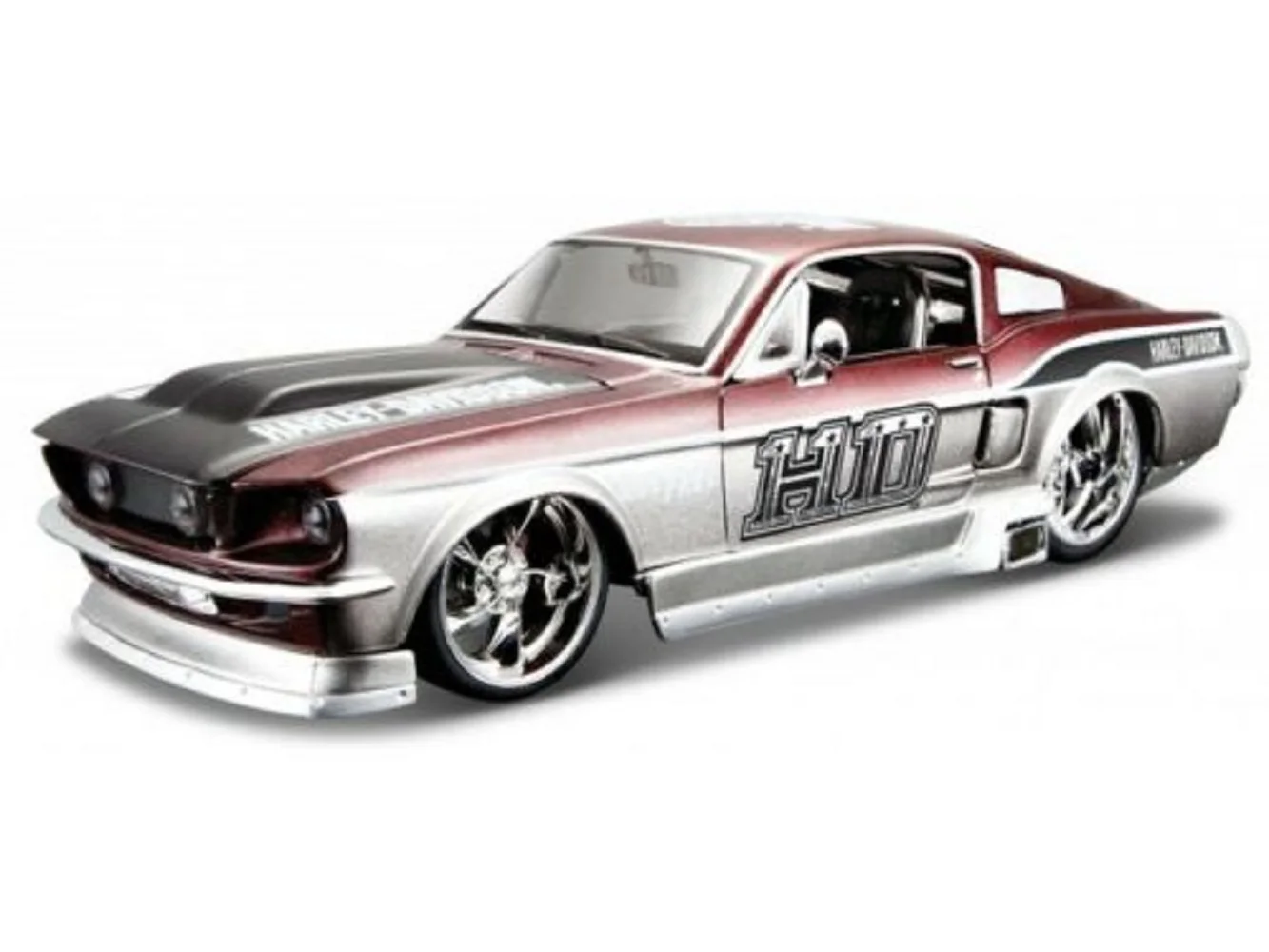 

Maisto 1:24 1967 Ford Mustang GT Diecast Car Model New in Box