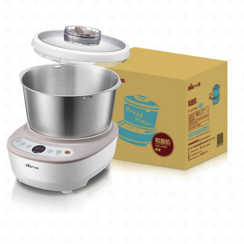 

5L Electric Dough Mixer 220V Household Dough Mixer Machine Automatic Flour Fermenting Mixing Machine Multifunction Food Mixer