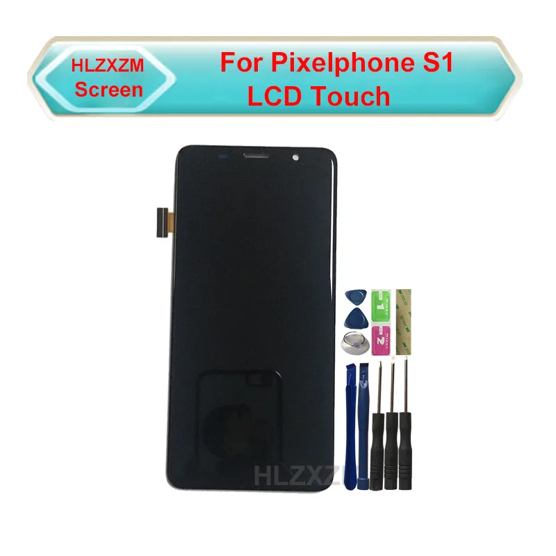 ЖК дисплей для Pixelphone S1 кодирующий преобразователь сенсорного экрана в сборе