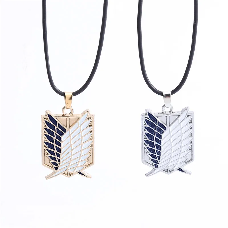 Аниме Косплей обувь для косплея по аниме атака на Титанов Scout Regiment Wings of Liberty два цвета ожерелье с кулоном