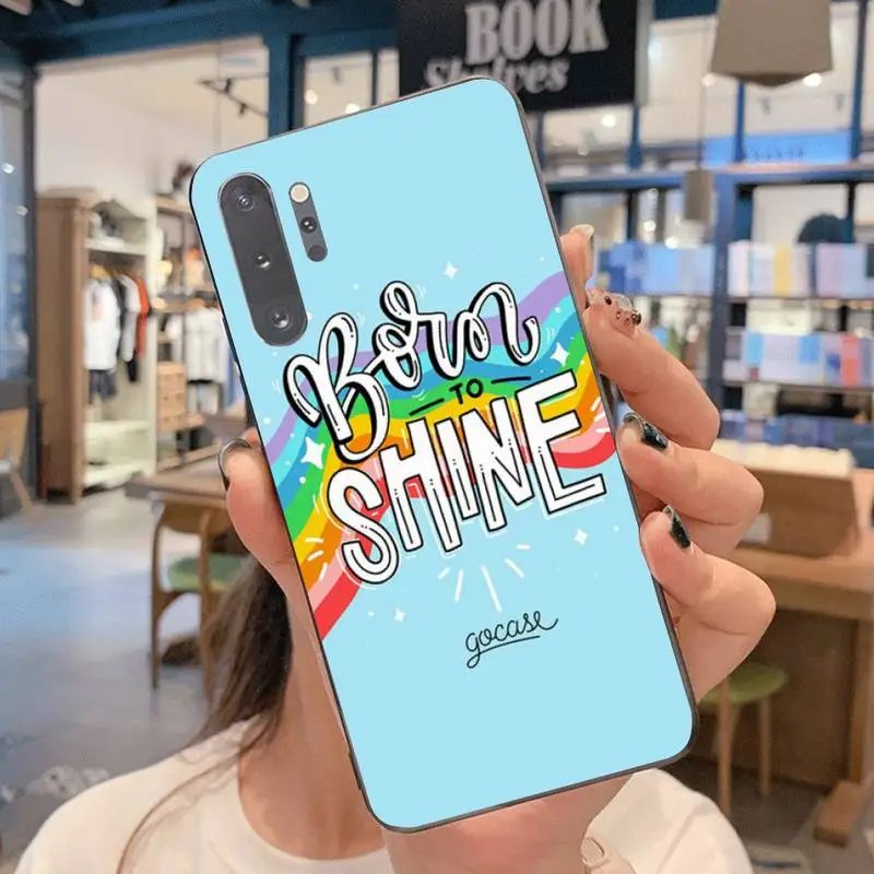 Чехол для телефона CUTEWANAN ЛГБТ лесбиянок геев бисексуал трансгендер Samsung Note 7 8 9 10 pro